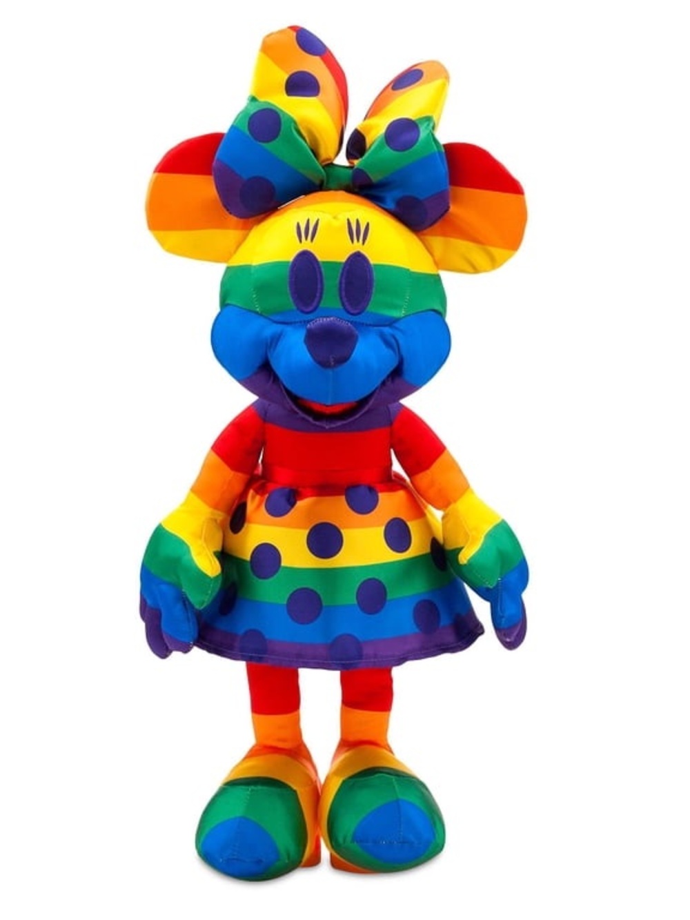 Disney Minnie Mouse rainbow plush Toy - Multicolor Kids Toy